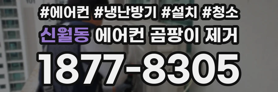 신월동 에어컨 곰팡이 제거