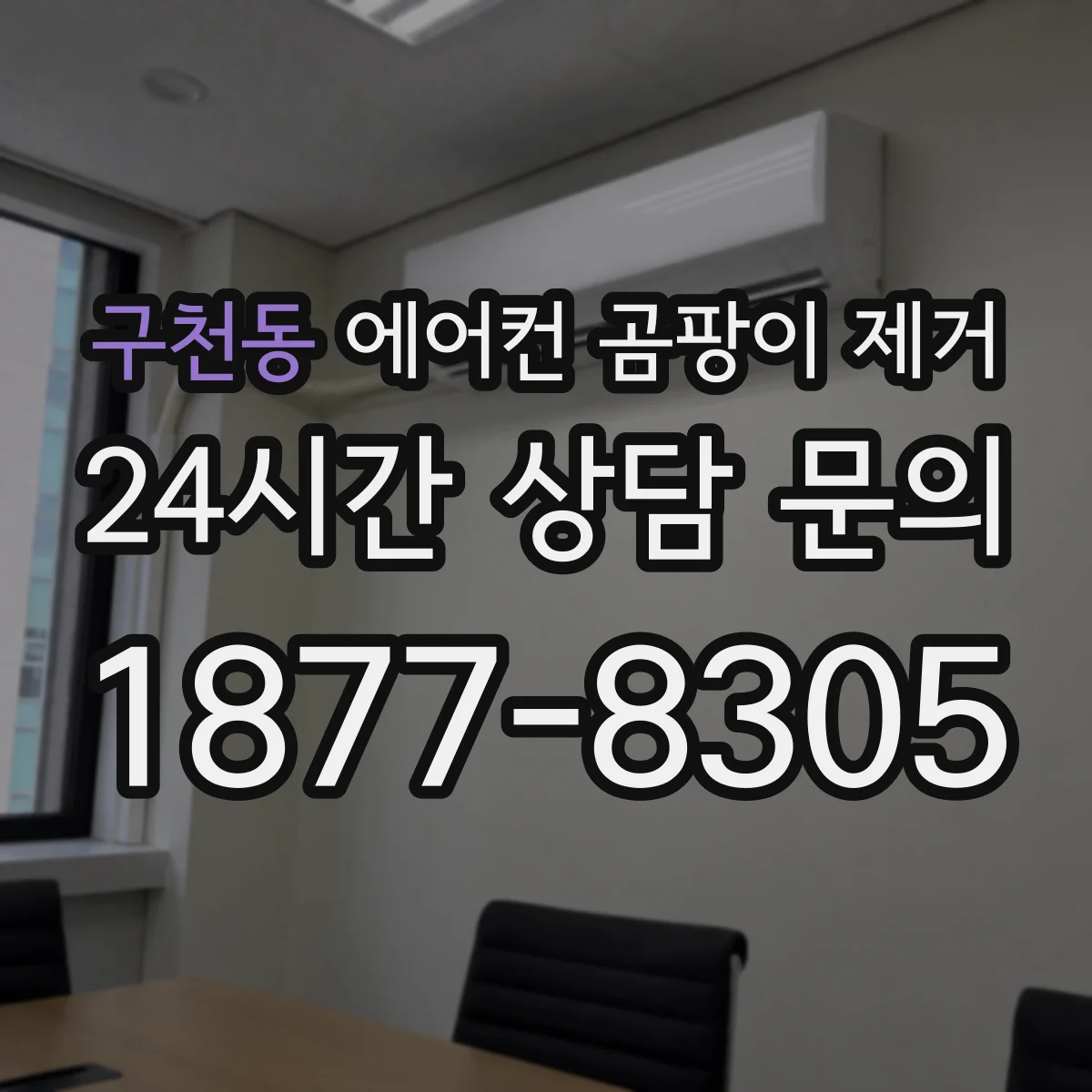 구천동 에어컨 곰팡이 제거