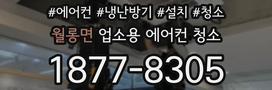 월롱면 업소용 에어컨 청소