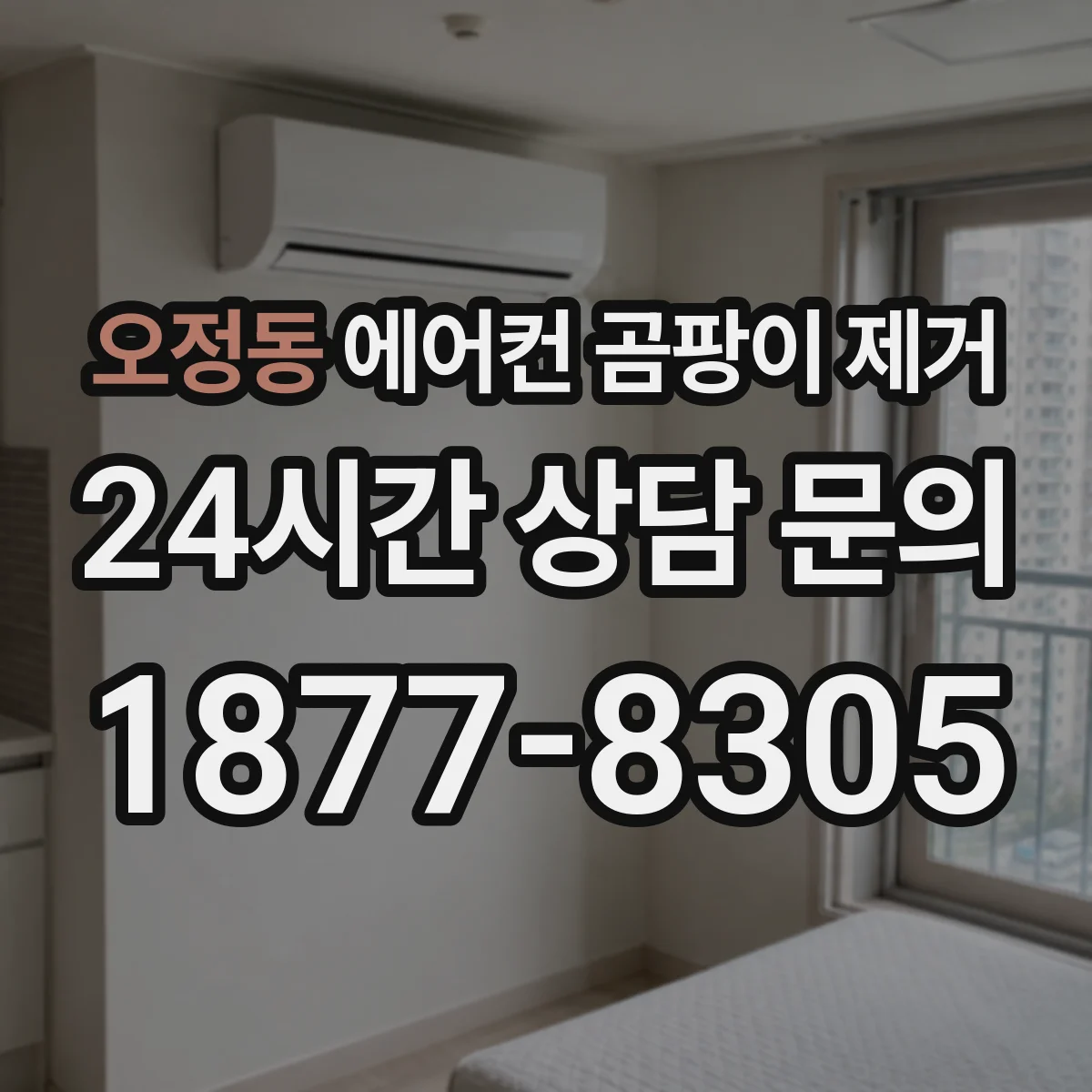오정동 에어컨 곰팡이 제거