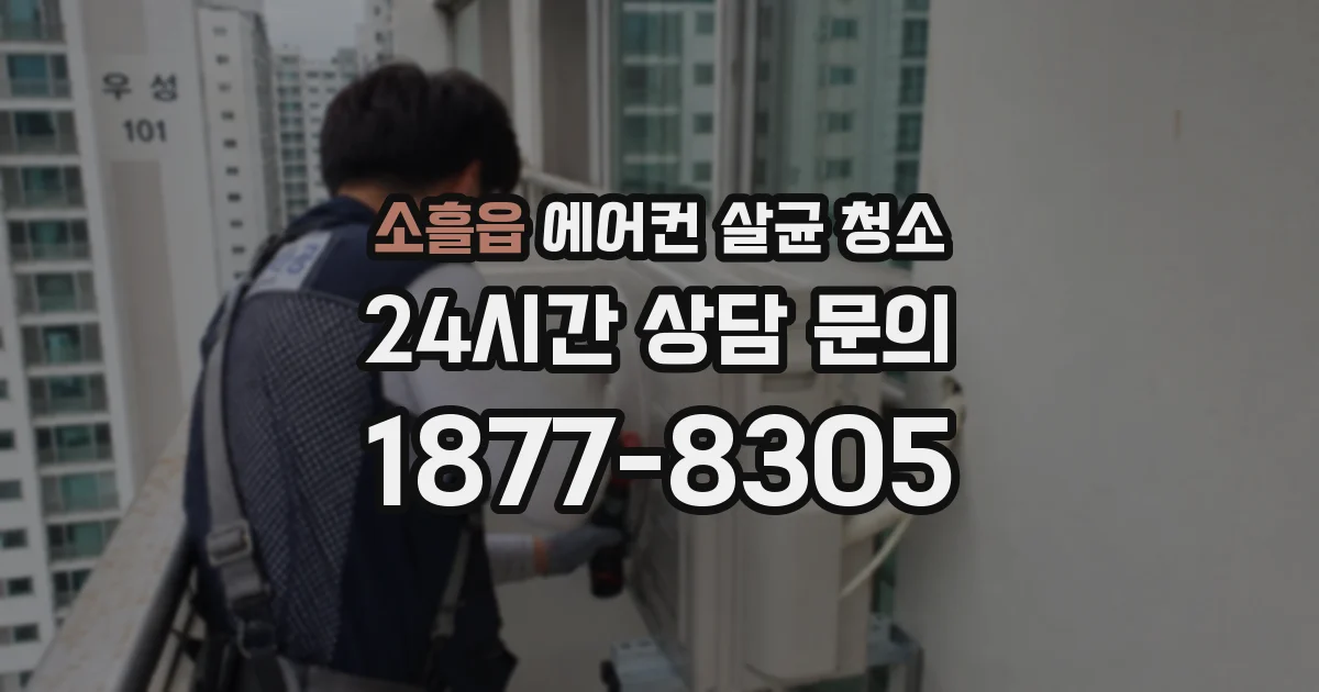 소흘읍 에어컨 살균 청소