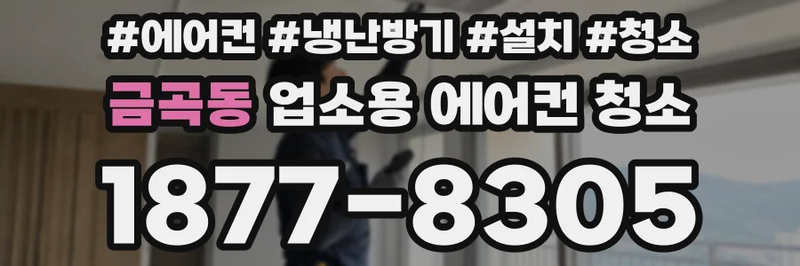 금곡동 업소용 에어컨 청소