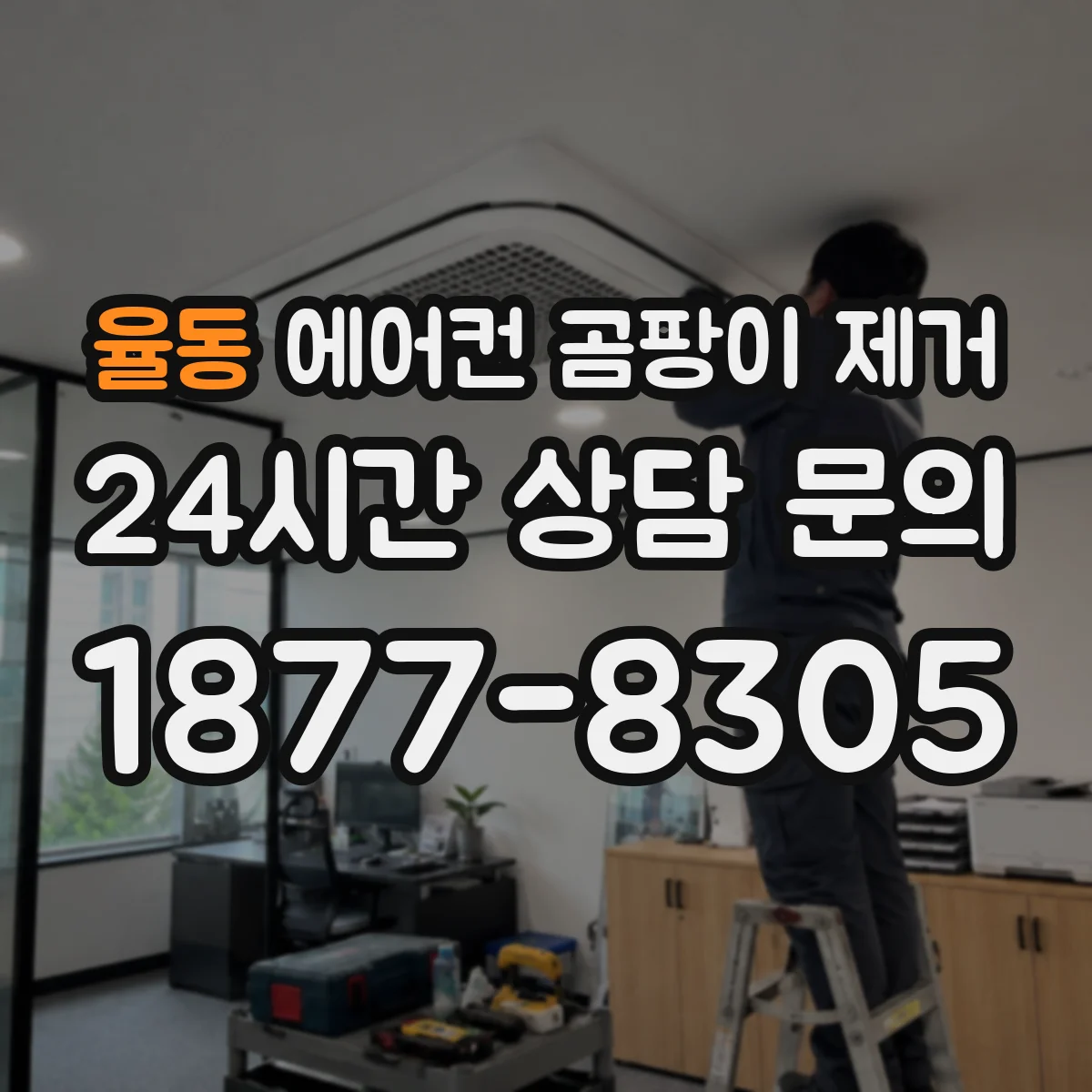율동 에어컨 곰팡이 제거