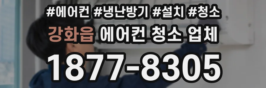강화읍 에어컨 청소 업체
