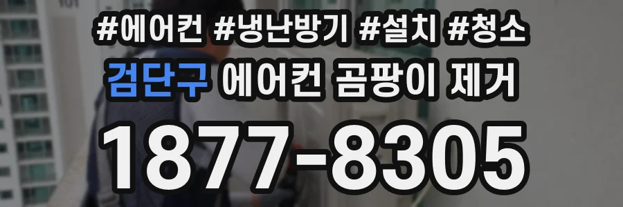 검단구 에어컨 곰팡이 제거