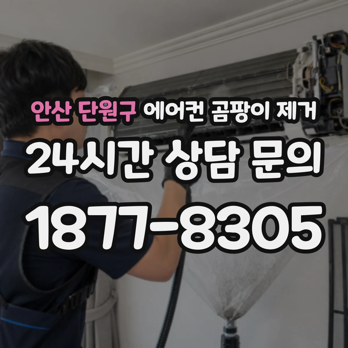 안산 단원구 에어컨 곰팡이 제거