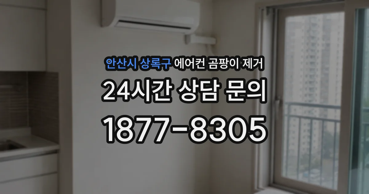 안산시 상록구 에어컨 곰팡이 제거