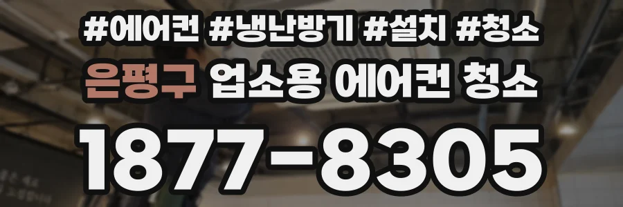 은평구 업소용 에어컨 청소