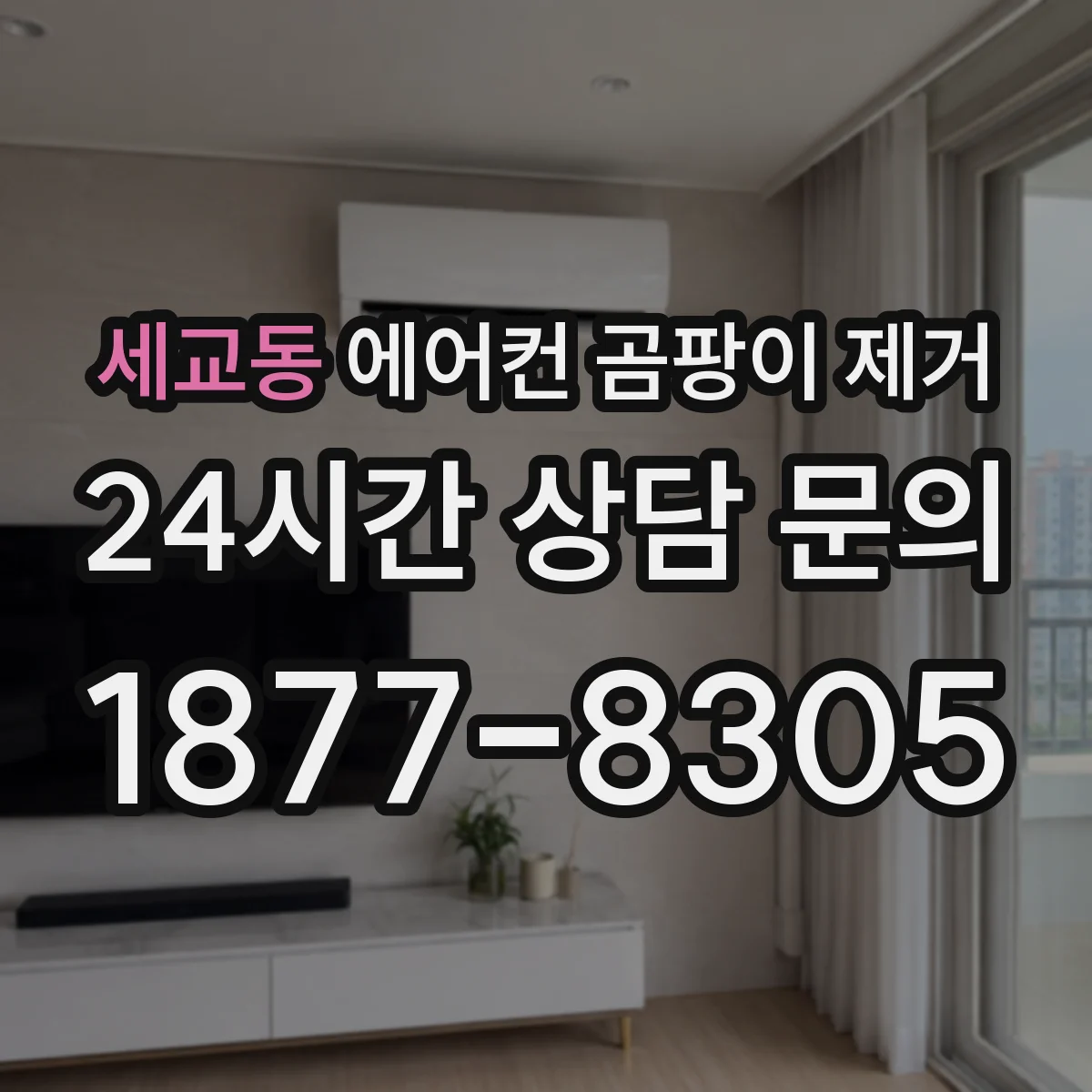 세교동 에어컨 곰팡이 제거