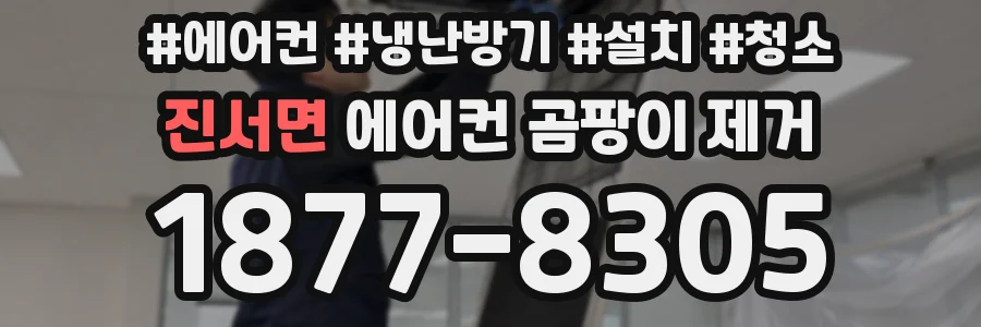 진서면 에어컨 곰팡이 제거