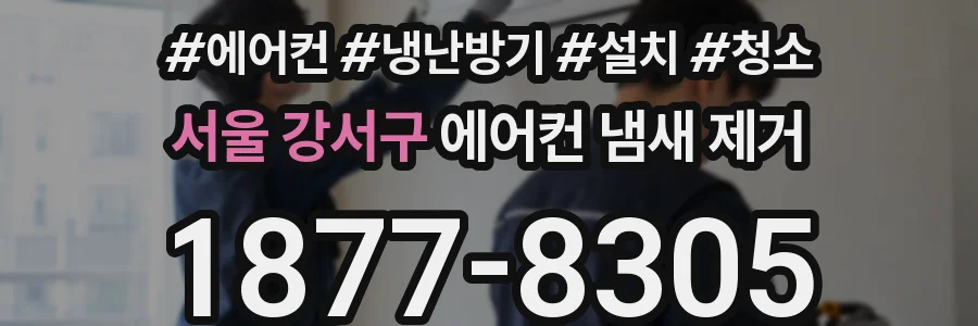 서울 강서구 에어컨 냄새 제거