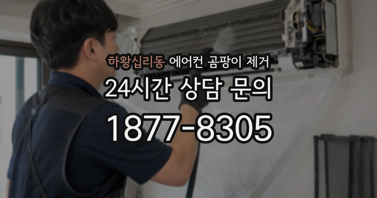 하왕십리동 에어컨 곰팡이 제거