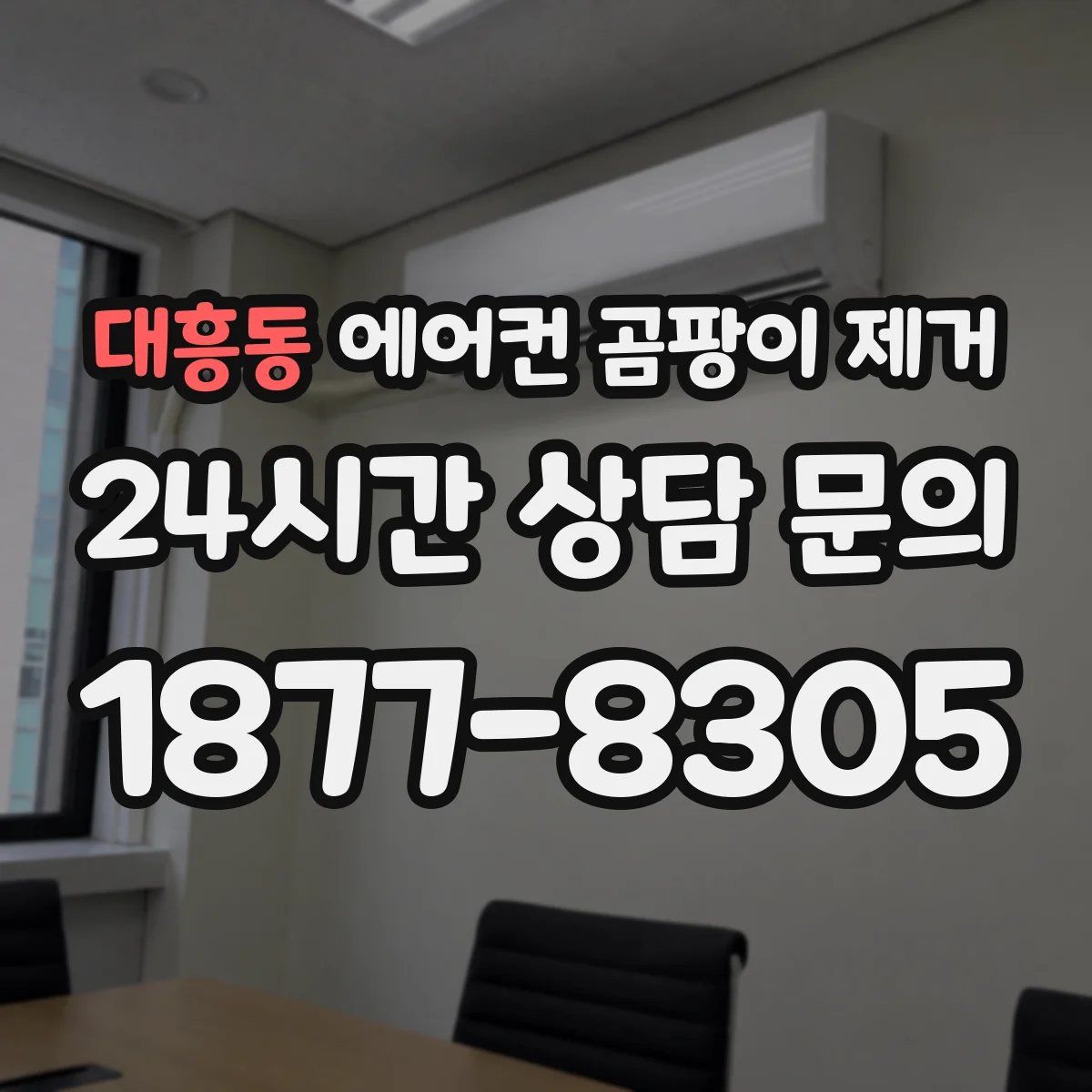 대흥동 에어컨 곰팡이 제거