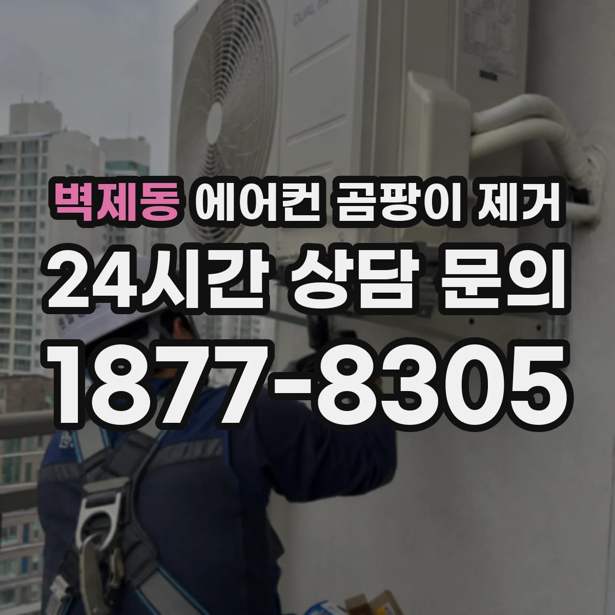 벽제동 에어컨 곰팡이 제거