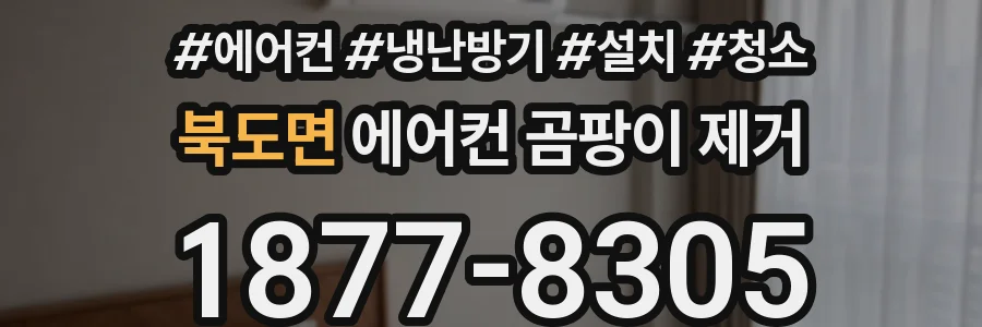 북도면 에어컨 곰팡이 제거
