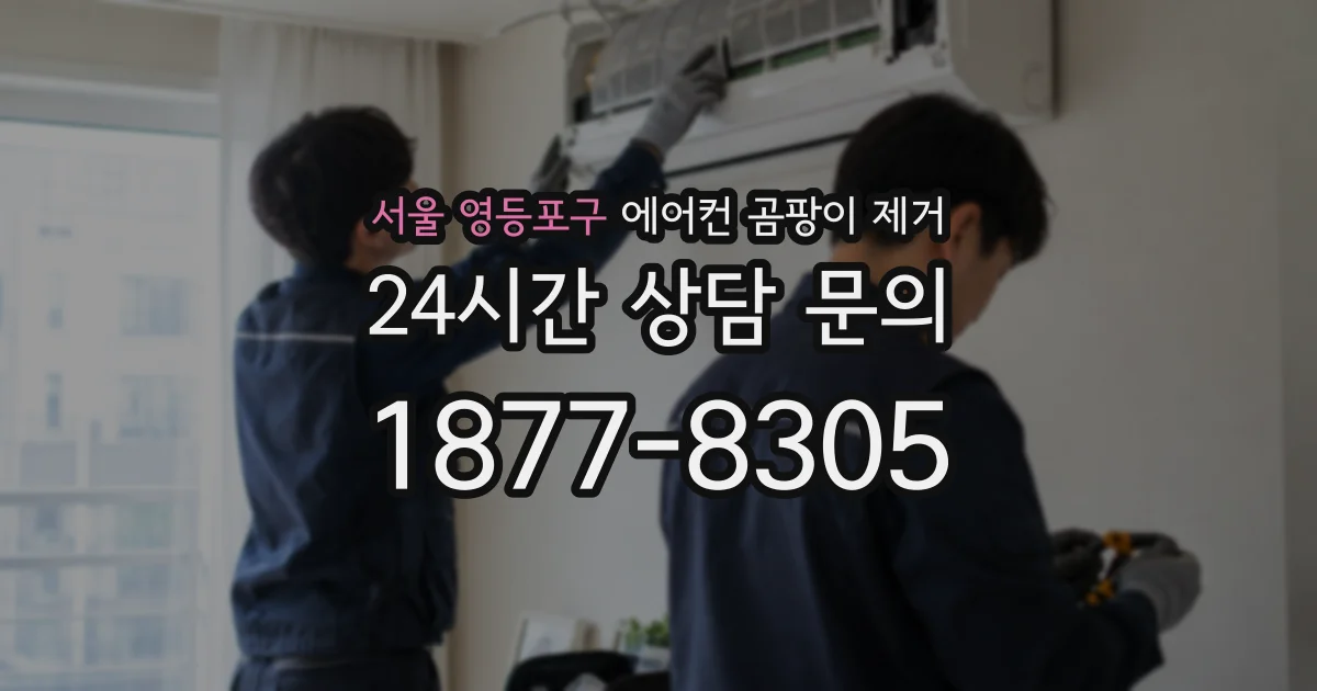 서울 영등포구 에어컨 곰팡이 제거