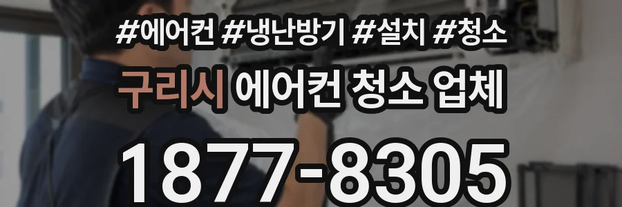 구리시 에어컨 청소 업체