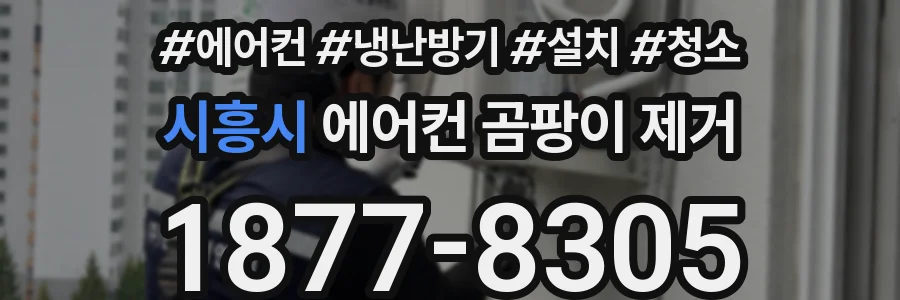 시흥시 에어컨 곰팡이 제거