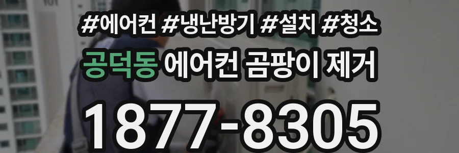 공덕동 에어컨 곰팡이 제거