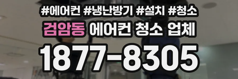 검암동 에어컨 청소 업체