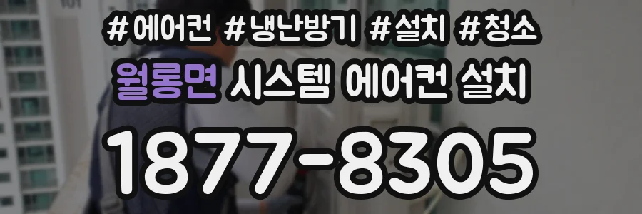 월롱면 시스템 에어컨 설치