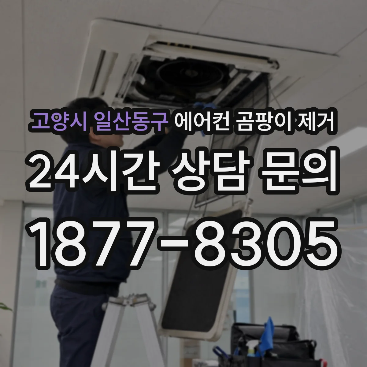 고양시 일산동구 에어컨 곰팡이 제거