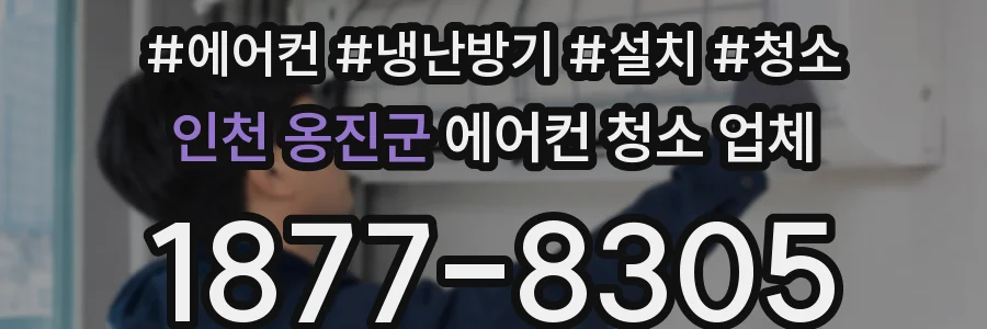 인천 옹진군 에어컨 청소 업체