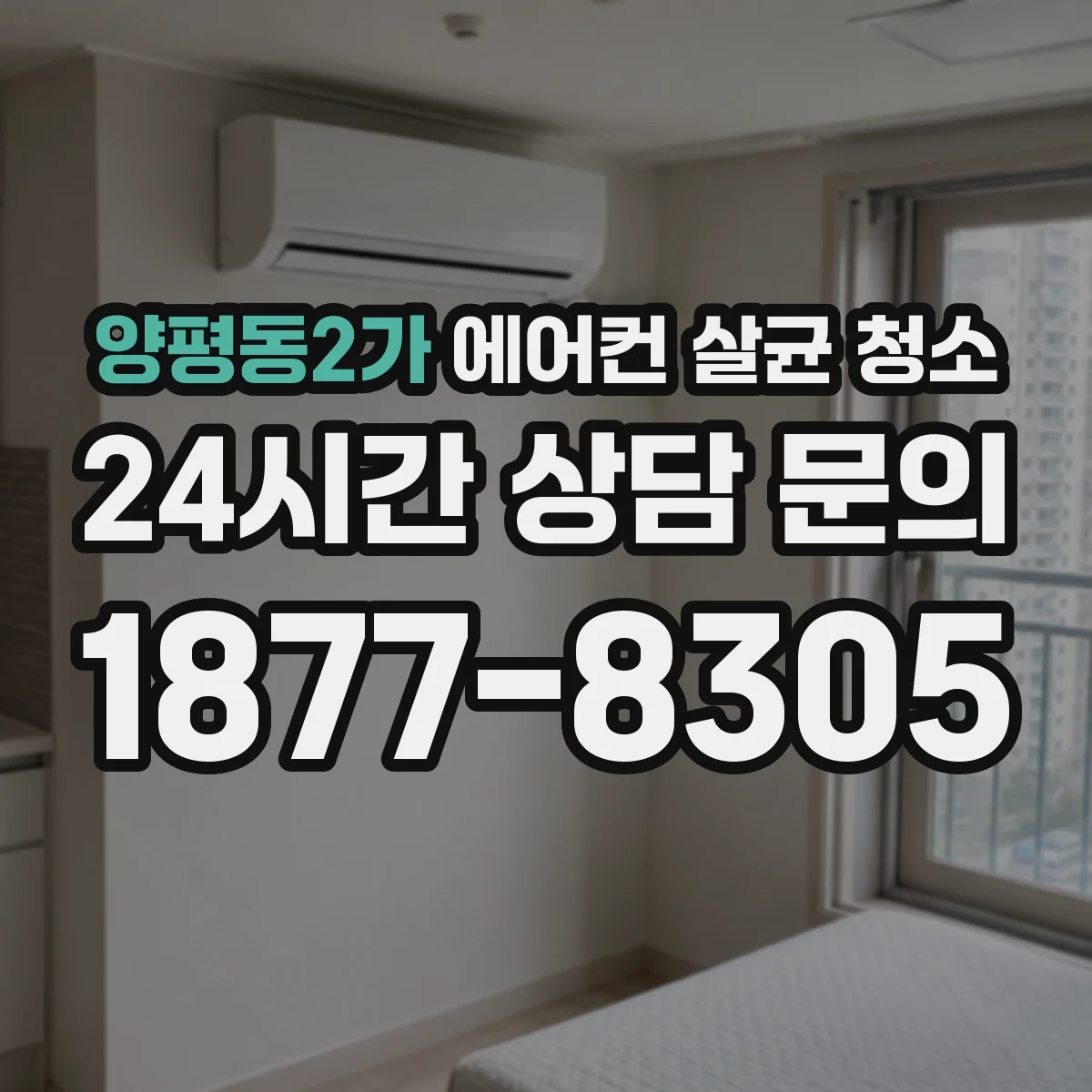 양평동2가 에어컨 살균 청소