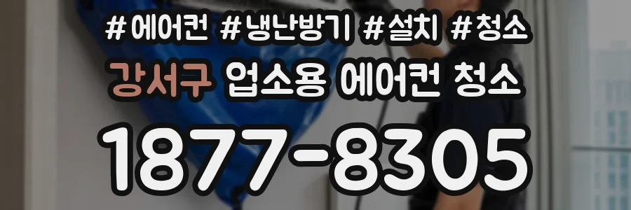 강서구 업소용 에어컨 청소