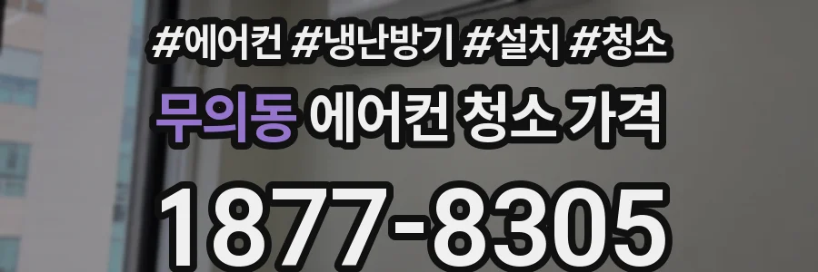 무의동 에어컨 청소 가격