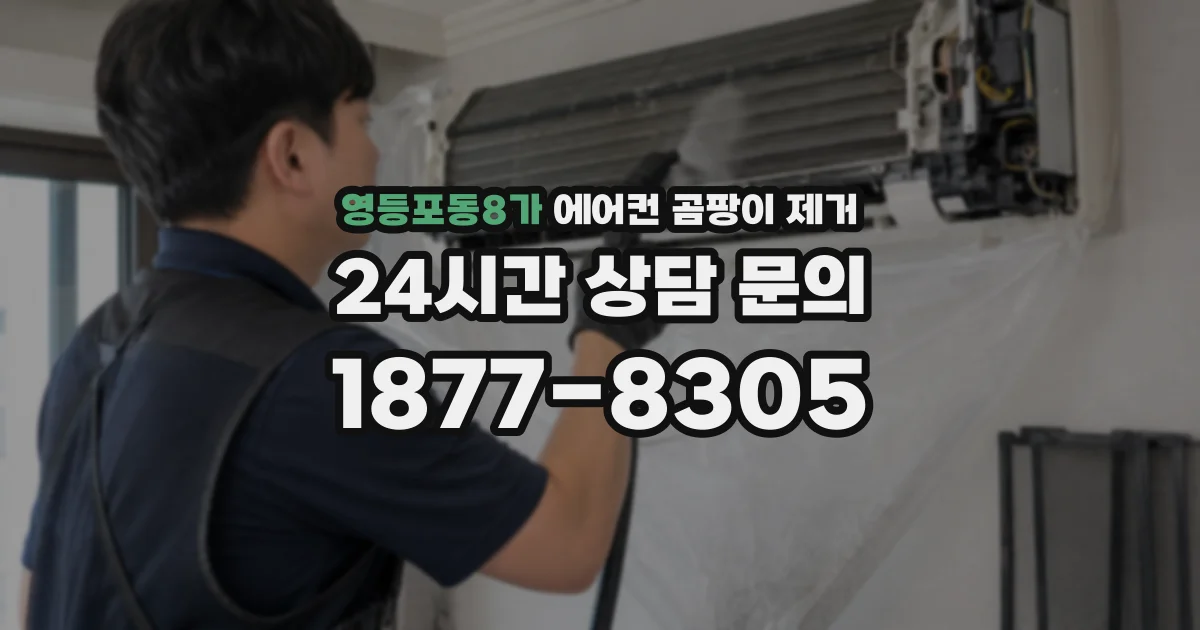영등포동8가 에어컨 곰팡이 제거