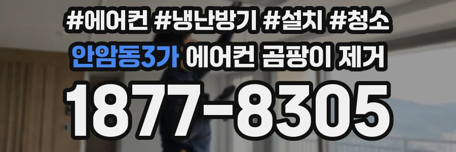 안암동3가 에어컨 곰팡이 제거