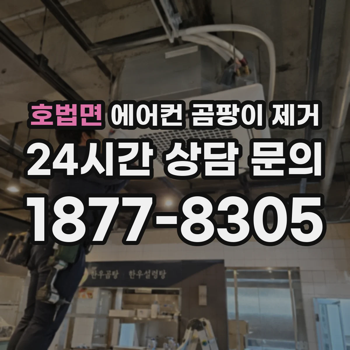 호법면 에어컨 곰팡이 제거