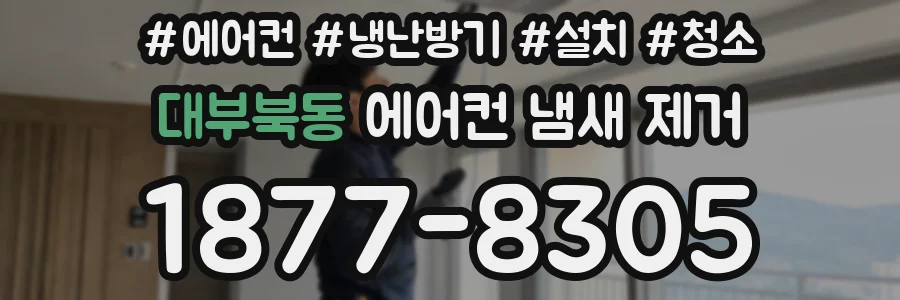 대부북동 에어컨 냄새 제거