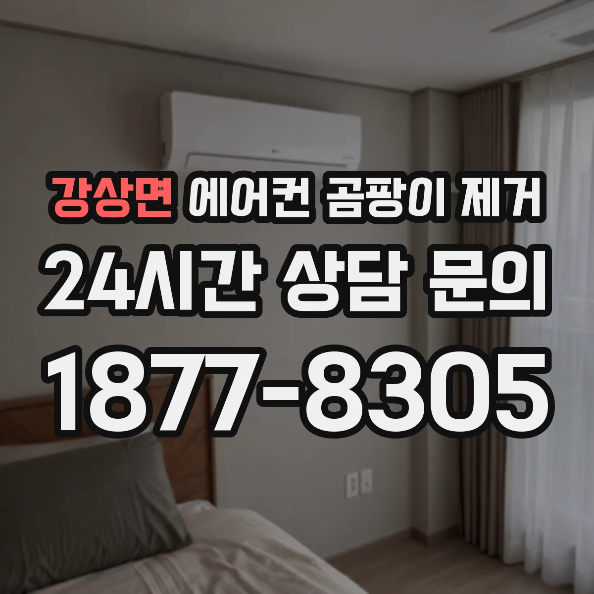 강상면 에어컨 곰팡이 제거