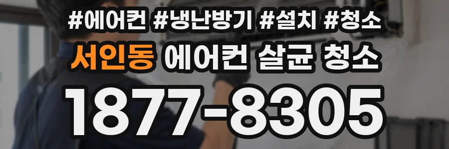 서인동 에어컨 살균 청소