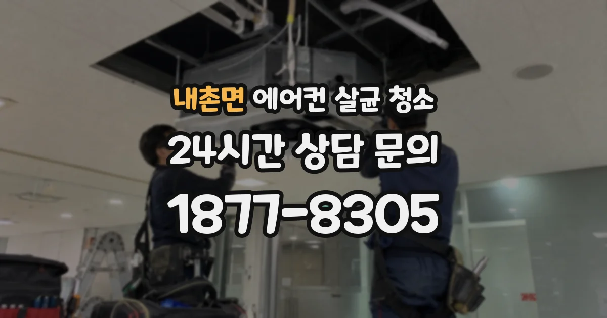 내촌면 에어컨 살균 청소