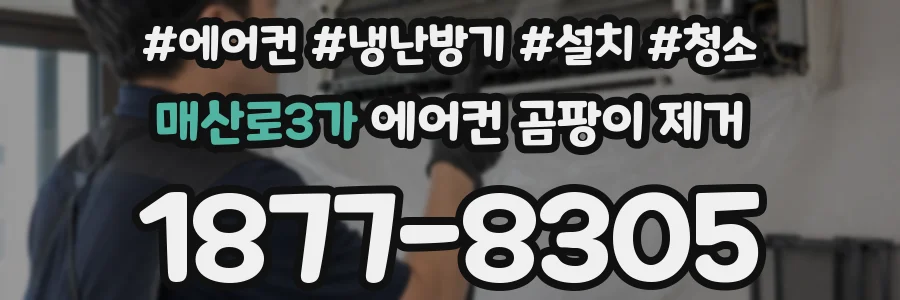 매산로3가 에어컨 곰팡이 제거