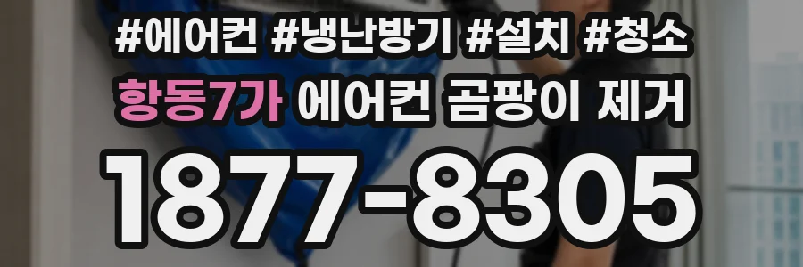 항동7가 에어컨 곰팡이 제거