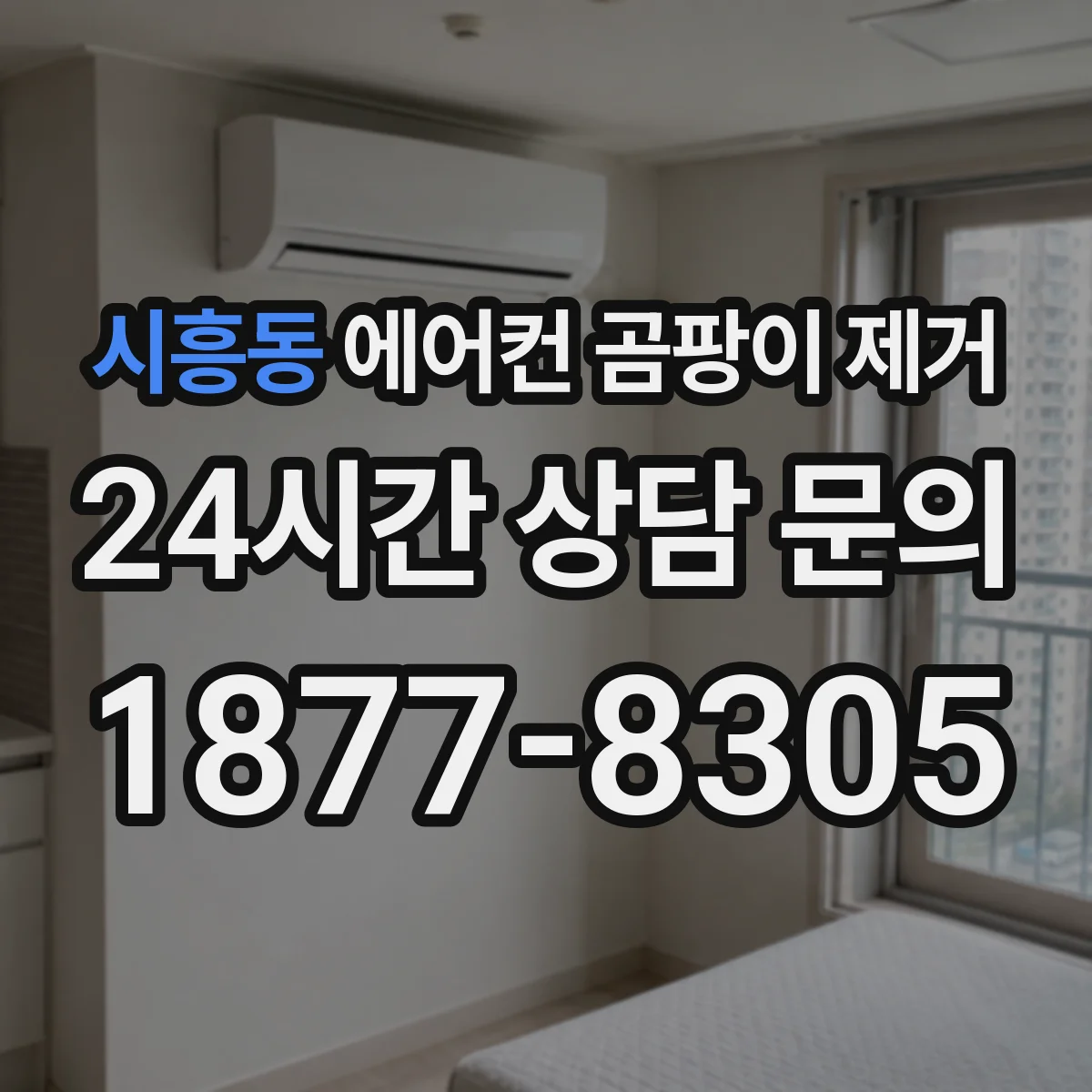 시흥동 에어컨 곰팡이 제거