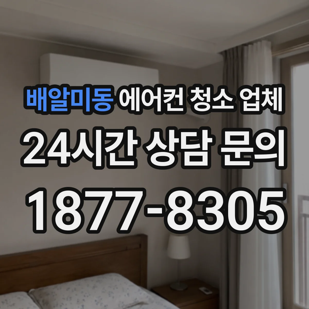 배알미동 에어컨 청소 업체