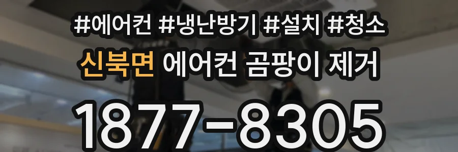 신북면 에어컨 곰팡이 제거