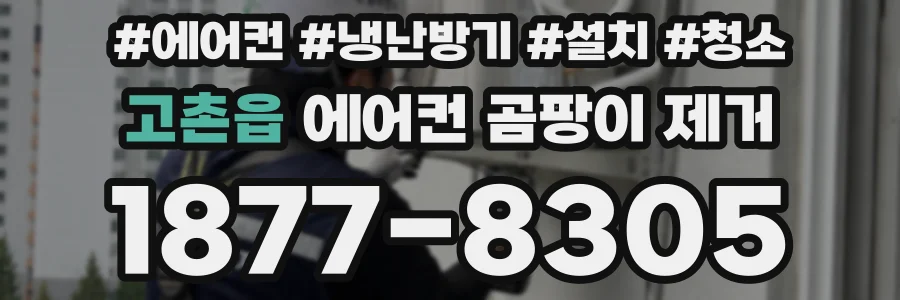 고촌읍 에어컨 곰팡이 제거