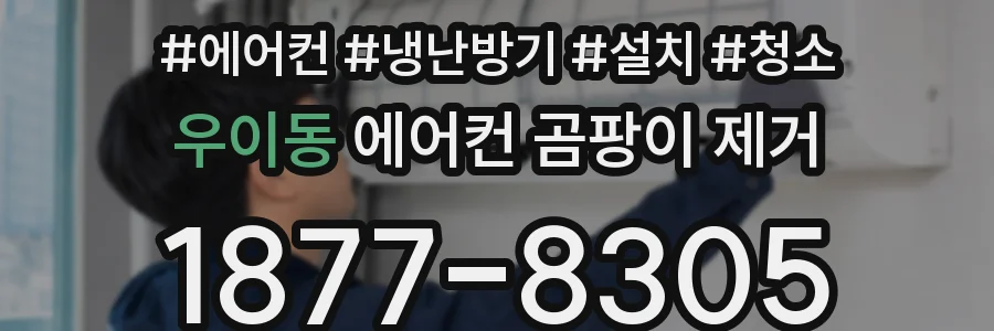 우이동 에어컨 곰팡이 제거