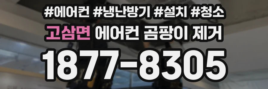고삼면 에어컨 곰팡이 제거