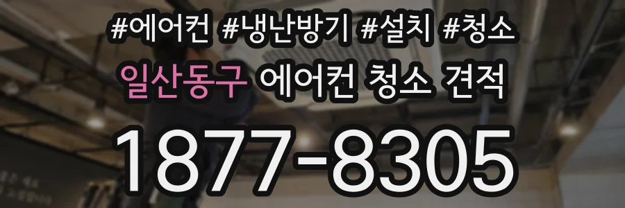 일산동구 에어컨 청소 견적