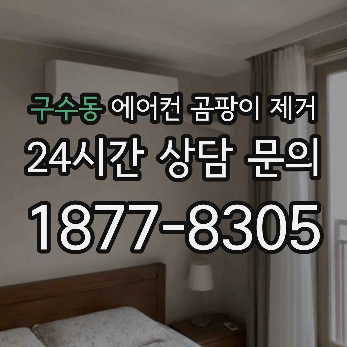 구수동 에어컨 곰팡이 제거
