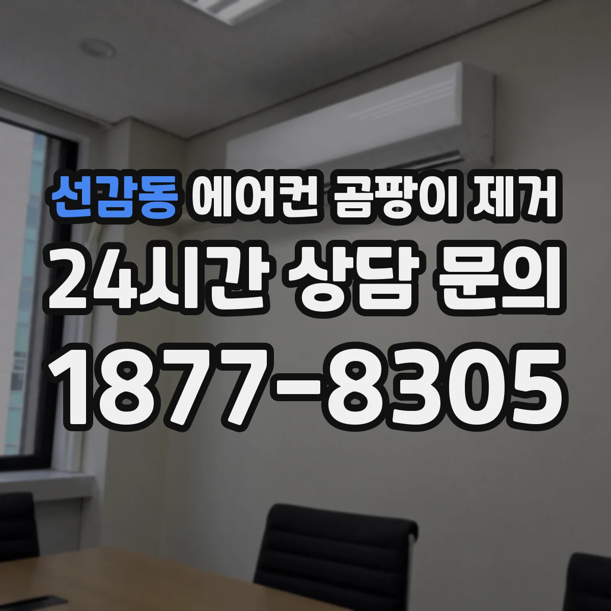 선감동 에어컨 곰팡이 제거