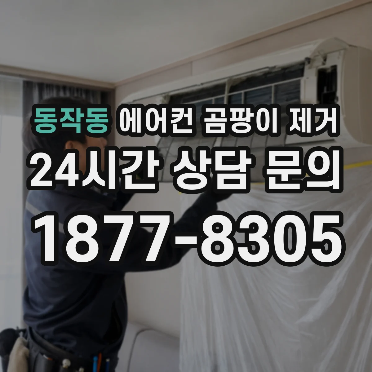 동작동 에어컨 곰팡이 제거