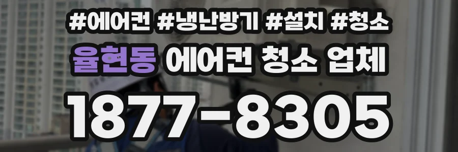 율현동 에어컨 청소 업체